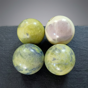 Serpentine ball stone wholesale polished natural <b>crystal</b> <b>sphere</b> for healing decorative <b>crystal</b> stone and home decoration - Product Image 1