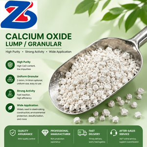Fabricante de Gránulos de Cal Viva de Óxido de Calcio Blanco Premium para la Industria del Acero y la Construcción - Product Image 1