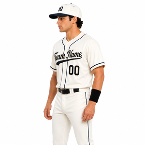 Maillot de baseball de qualité supérieure, fabriqué avec des matériaux durables, pour les clubs sportifs et les matchs de baseball organisés, offrant un confort actif et une liberté de mouvement. - Product Image 2