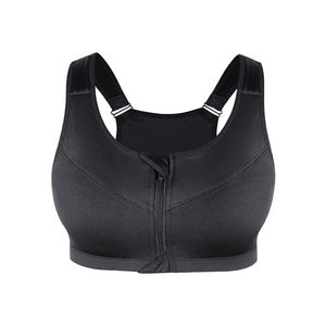 Soutiens-gorge de sport pour femmes grandes tailles avec logo frontal - Soutien élevé, respirant et ajustement flexible pour l'entraînement régulier - Product Image 6