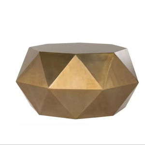 Table basse extensible moderne et tendance pour la décoration de salon, en marbre et métal. - Product Image 6