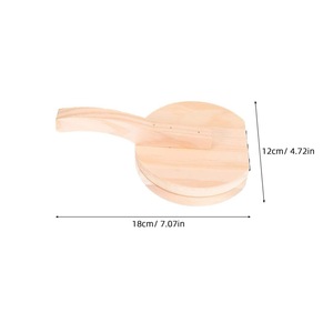 Prensa de Tortillas de Maíz Reutilizable de Madera Natural de ILAHI - Máquina para Hacer Tortillas al por Mayor, Apta para Lavavajillas, Ecológica y Plegable - Product Image 3