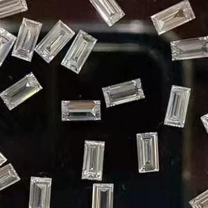 Diamant de laboratoire CVD non certifié, taille baguette, 0,15 carat, 10 à 40 cents, fournisseur B2B pour les acheteurs de diamants en gros internationaux - Product Image 2