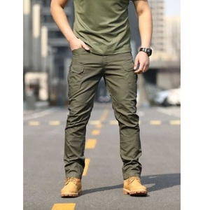 กางเกงคาร์โก้ผ้าแคนวาสเอวสูงสำหรับผู้ชายแบบสั่งทำพิเศษ สีกากี หนัก ทนทาน มีหลายกระเป๋า จากบังกลาเทศ - Product Image 6