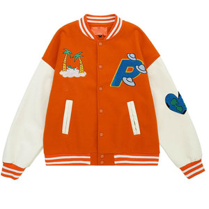 Vestes Lettermen pour hommes, mode streetwear, tendance décontractée, style quotidien chaud, vestes d'hiver - Product Image 1