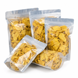 Morceaux de jaca séchée dorée du Vietnam, issues de fruits naturels, pour mélange de snacks, sachets de vente au détail et commandes de fournitures pour la restauration - Product Image 1