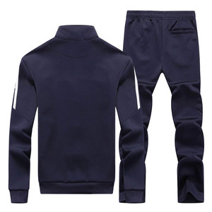 Ensemble de survêtement d'hiver chaud pour homme en polaire, personnalisable avec logo, pour entraînement professionnel en salle de sport, comprenant un sweat-shirt et un pantalon - Product Image 2