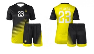 ชุดเสื้อฟุตบอลใส่ได้ทั้งชายและหญิงชุดเสื้อฟุตบอลไร้ชื่อแบบกำหนดเองชุดทีม - Product Image 5