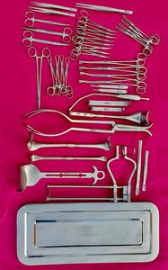 Ensemble d'instruments chirurgicaux obstétricaux pour césarienne, section caesarienne, chirurgie obstétricale gynécologique, réutilisable, en acier inoxydable - Product Image 4