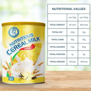 800g Nutritious Cereal <b>Milk</b> Powder Instant Soluble Tinned Can 18 Months Shelf Life Healthy Free Sample OEM ODM VINUT TRUST - Product Image 3
