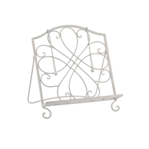 Défilement travail conception métal fer métal présentoir supports pour livres de cuisine support de support de livre de cuisine pour la décoration de l'hôtel à la maison - Product Image 4