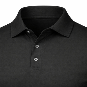 Polo T-shirt personnalisé en coton de haute qualité, 50% polyester, coloré, prix usine, logo personnalisé - Product Image 6
