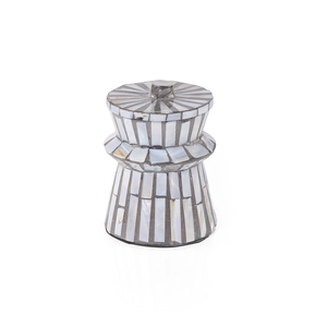 Wholesale Modern Mother of Pearl inlay <b>Box</b> with Lid Incense Burner <b>Box</b> for <b>Ramadan</b> Eid <b>Gift</b> made in Vietnam - Product Image 2