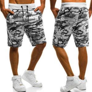 Shorts Bermuda Homme OEM à Imprimé Camouflage avec Cordon de Serrage, Respirants, Décontractés, Sportifs, avec Poches, Taille Mi-Haute, en Polyester Tricoté - Product Image 5