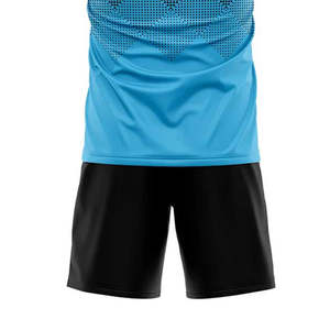 Tenues de football personnalisées pour hommes de haute qualité, maillots et shorts imprimés avec le nom de l'équipe, ensembles de maillots de football, 100% polyester - Product Image 2