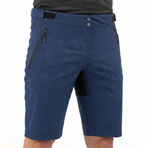 Shorts de VTT premium avec poches zippées, légers, pour homme, idéaux pour le trail. - Product Image 4