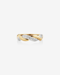 Anillo de Lujo BRILLIANT DIAMANT para Mujer, Oro Sólido de 14K, Diamante Cultivado en Laboratorio de 0.20 Ct, Corte Brillante, Bañado en Rodio, Certificado IGI - Product Image 2