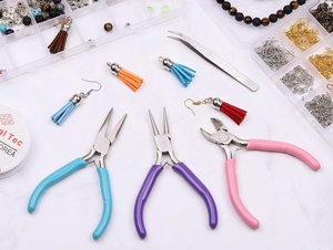Jewelry Nose Plier Professional Jewelry Repair and <b>Crafting</b> Tool Stainless Steel Precision Beading <b>Wire</b> Shaping Pliers - Product Image 6