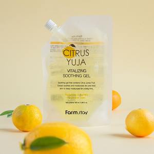 Farmstay Gel Orgánico de Yuzu Cítrico 100ml, Vitalizante y Calmante a Base de Frutas, en Bolsas - Product Image 1