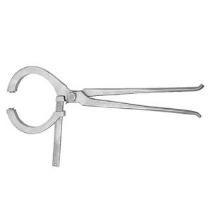 Testeur de sabots robuste, résistant à la rouille, pour soins des sabots de chevaux, 14,75 pouces, mâchoires coulissantes réglables - Product Image 6