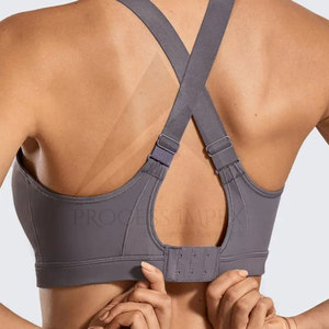 Conjunto Deportivo Sin Costuras para Mujer, Top Deportivo Rosa con Cuello Halter, Leggings de Cintura Alta con Soporte Medio, Tela Elástica de Color Sólido - Product Image 5