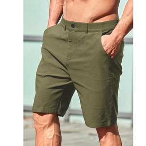 Shorts en coton chino pour homme, collection été 2025 – Vente en gros, style décontracté, tendance, personnalisables, effet délavé à l'acide – Offre spéciale - Product Image 5