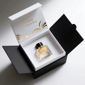 Arabic perfume Custom Logo Factory Gift Wrap Cardboard Luxury 10ml 50ml Glass <b>Bottle</b> Sliding perfume Gift Paper Drawer <b>Box</b> - Product Image 4