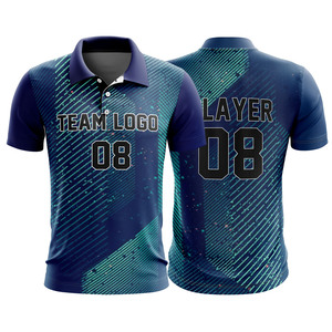Vêtements de sport à prix abordable, uniforme de cricket en gros 2026, impression de logo personnalisée, nouveau design, 100 % polyester, anti-humidité - Product Image 3
