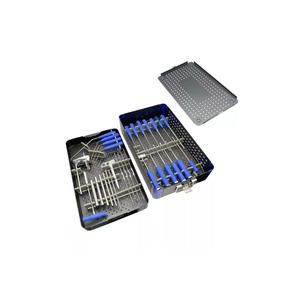 Orthopedic Instrument UBE Spine Instrument Set Autoclavable with Sterilising Trays Box by <b>Blush</b> Surgical - Product Image 1