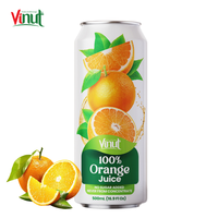 100% Sinaasappelsap 500ml blikje Vinut - Verse citrusvruchtensap drank Private Label Concurrerende prijs Export Fabriek