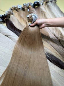 Extensiones de Cabello Humano a Granel, Naturales, Lisas, Súper Dobles, con Puntas Reforzadas, Tejido a Máquina, Cabello Vietnamita - Product Image 6