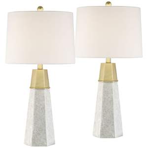 Lampe de bureau élégante, lampe de table style hôtel, lampe d'appoint moderne, lampe d'intérieur de luxe, lampe de table avec abat-jour en tissu - Product Image 6