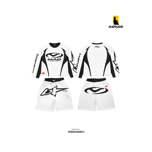 Chándal personalizado color verde oliva lavado |   Sudadera Corta de Doble Manga |   Fabricante OEM de Conjuntos Deportivos con Efecto Ácido para Hombre, Estilo Urbano - Product Image 1