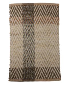 พรมใยปอกระเจาทอมือ ขนาด 3 ฟุต x 2 ฟุต เป็นมิตรกับสิ่งแวดล้อม ใช้งานได้ยาวนาน เหมาะสำหรับพื้นที่ภายในบ้าน ปลอดภัยสำหรับสัตว์เลี้ยง ทนทานต่อการใช้งานหนัก  แบบทัฟท์ขนสั้น - Product Image 2