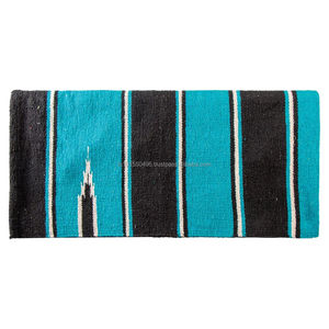 Premium Acrylic Western Saddle Blanket 32X32 Traditional Navajo Style Horse Pad Wholesale Manufacturer Price - Product Image 4
