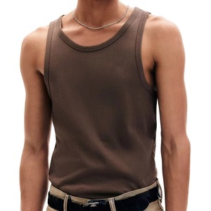 Camiseta sin Mangas para Hombre, Venta Directa de Fábrica, Colores Sólidos, Alta Calidad, Ligera, para Gimnasio y Ejercicio - Product Image 2
