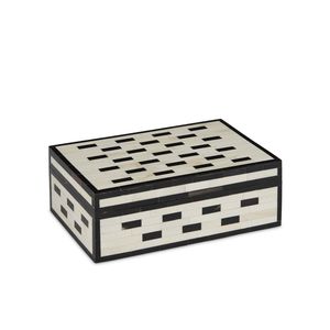 Caja de Almacenamiento Decorativa de Alta Calidad Hecha a Mano con Incrustaciones de Hueso Natural para Joyería y Frutos Secos - Product Image 3