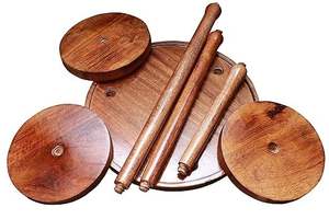 ฐานวางเค้กไม้พร้อมหน้าท็อปทรงกลมเรียบ สำหรับเค้กงานแต่งงาน วันเกิด และงานพิเศษ ประเภทจานเสิร์ฟเค้ก - Product Image 2