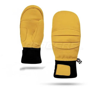 Mitaines de ski avec doublure douce, protection thermique, tissu résistant au vent, conçues pour les sports d'hiver en plein air par temps froid - Product Image 6