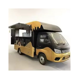 El Mejor Food Truck Cuadrado, Cocina Móvil Totalmente Equipada, Remolque de Comida Estándar para Catering - Product Image 5