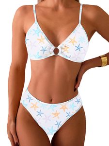 Trajes de baño Denmin con diseño de estrella de mar para distribución global. Fabricación por contrato de fábrica, etiquetado privado y envío rápido. - Product Image 1