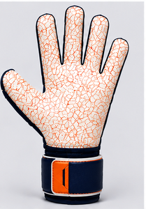 ถุงมือผู้รักษาประตูคุณภาพสูงระดับมืออาชีพ Guantes De Portero ถุงมือฟุตบอล ยางเยอรมัน ป้องกันฝ่ามือและนิ้วมือ สำหรับกีฬาประเภททีม - Product Image 6