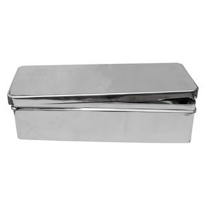 Boîte à instruments en acier inoxydable de haute qualité pour un rangement sûr et durable, organiseur d'outils certifié CE pour les professionnels de la santé - Product Image 1