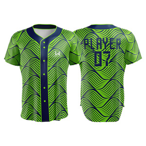 Uniformes de Béisbol Personalizados para Mujer, Impresión por Transferencia de Calor, Secado Rápido, Transpirables, Antibacterianos, Tallas Grandes, Uniformes de Softbol - Product Image 3