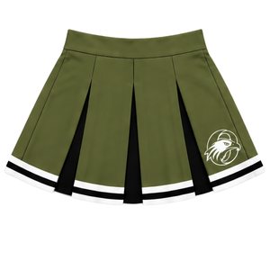 Jupe plissée de cheerleading personnalisable pour femmes et filles, taille haute, en polyester écologique, pour la danse et les spectacles sportifs - Product Image 1