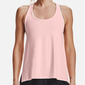 Débardeur décontracté en coton pour femme, personnalisé, avec logo frontal, respirant et à séchage rapide, en tissu tricoté, service OEM - Product Image 1