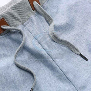 Pantalones Cortos Casuales de Cintura Alta para Hombre, Diseño Moderno, Transpirables, de Secado Rápido, Ligeros, de Poliéster/Algodón, con Cierre de Cordón, en Oferta Online - Product Image 4