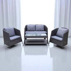 PRSF-098 - Conjunto de Sofás Modernos de Ratán Sintético - Solución Completa para Asientos de Exterior - Product Image 1