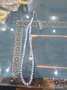 ลูกประคำเรซิ่นทำมือเพ้นท์ลายอิสลาม พร้อมพู่ห้อย สำหรับการสวดมนต์ประจำวัน งานฝีมือมาดิฮะ - Product Image 6