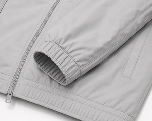 Wholesale Winter <b>Long</b> Slim Bomber <b>Jacket</b> <b>Men</b> Front Lightweight Waterproof Hooded Outdoor OEM Factory Polyester/Nylon - Product Image 5